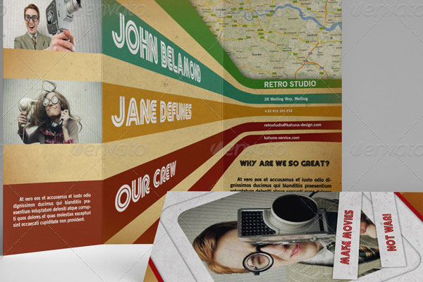 47+ Retro Brochure Templates | Free & Premium PSD | InDesign | Illustrator | Word ( Doc ) Formats Download